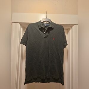 Ralph Lauren Men's Dark Green Polo Shirt